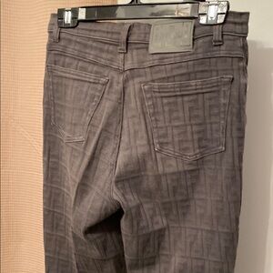 Ladies high waisted Designer Grey Jeans